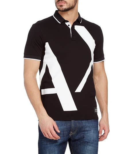 playeras armani exchange tipo polo|camisetas de hombre armani.